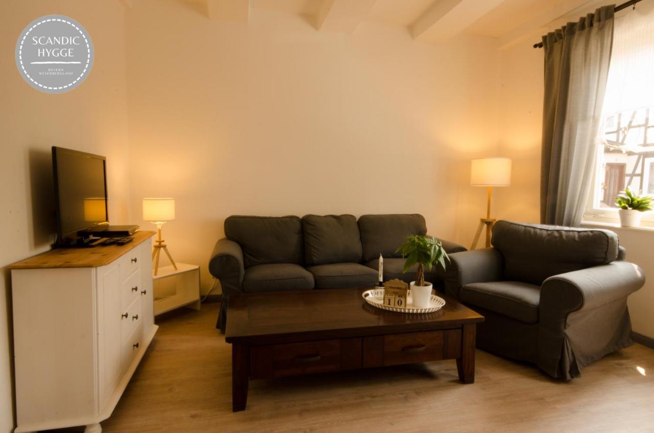 Ferienwohnung Scandic Hygge Bevern Im Weserbergland Extérieur photo